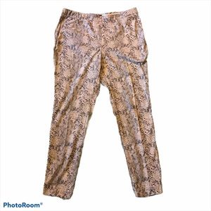 Eric Faux Snake Skin Skinny Pants size 12
